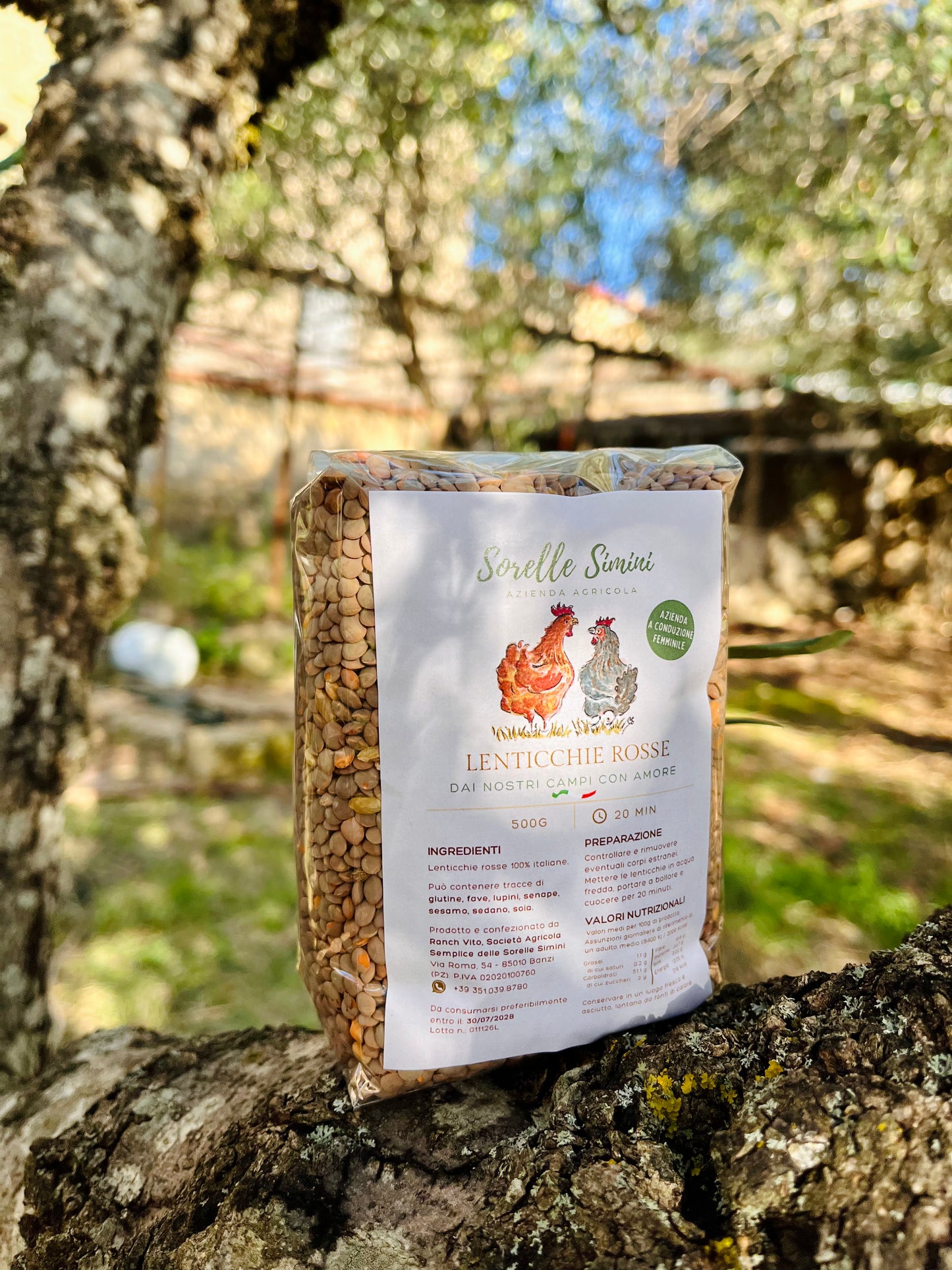 Lenticchie Rosse, 500g