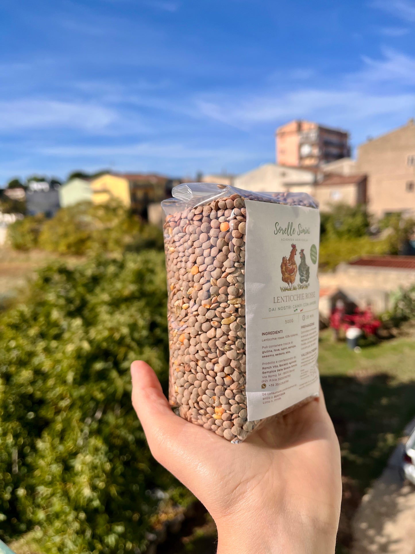 Lenticchie Rosse, 500g