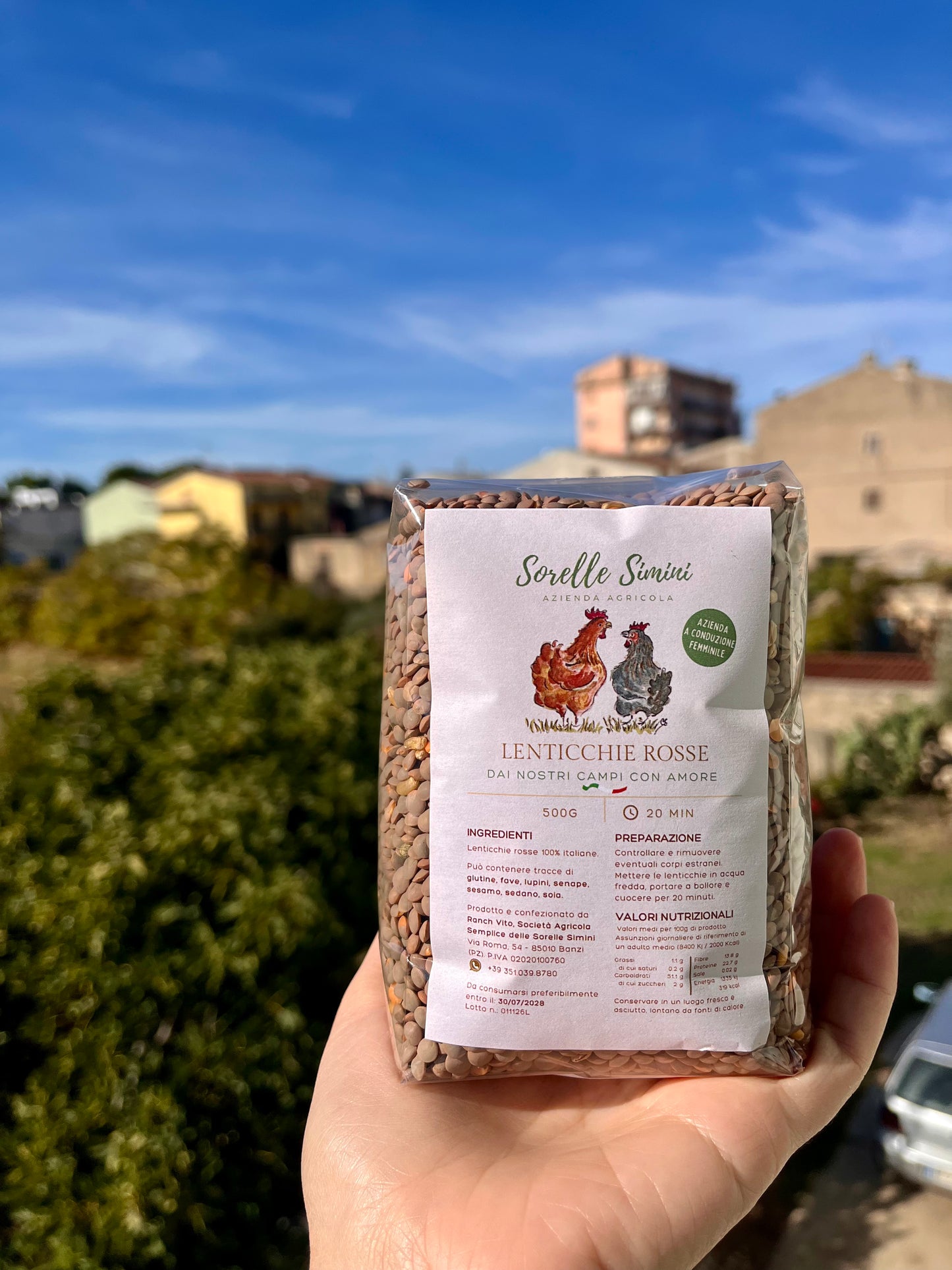 Lenticchie Rosse, 500g